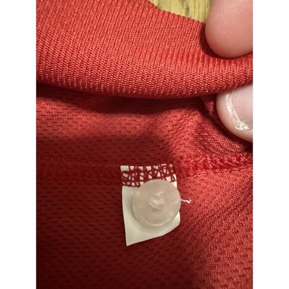 Nike Polo Shirt Men Size 3XL Red Golf Dri Fit Polyester Athleisure Rams LOGO NWT - Picture 11 of 16